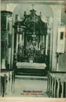 Sormás (Zala), Római katolikus templom belső. Szávits György kiadása (EB)