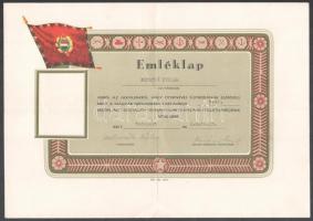 1962-1974 Tartalékos honvéd és önkéntes rendőr számára kiállított oklevelek, 2 db, hajtott, gyűrődés...