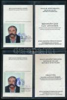 2002 Magyar Köztársaság által kiállított fényképes hajós igazolvány (géptiszt és kormányos)
