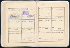 1984 MAHART fényképes igazolvány