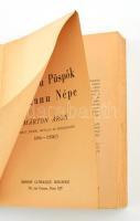 Szalay Jeromos: Márton Áron erdélyi püspök. Párizs, é.n., szerző kiadása. Kiadói papír borítóban, pa...