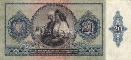 1930-41. 10P, 20P, 50P, 100P mindegyik hamis "Parancsnokság Mattsee" bélyegzővel T:II