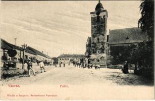 1907 Vasvár, Fő tér, templom