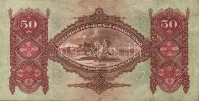 1930-41. 10P, 20P, 50P, 100P zöld "Városi Pártvezető-Sopron" bélyegzővel + zöld nyilaskere...