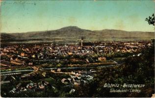 1913 Beszterce, Bistritz, Bistrita; Totalansicht / látkép / general view (EK)