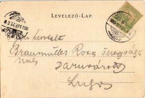 1903 Herkulesfürdő, Herkulesbad, Baile Herculane; Rumänische Schönheit, preisgekrönt in Herkulesfürd...