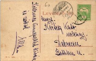 Hajdúszoboszló, református templom, lovaskocsi. W.L. 2085