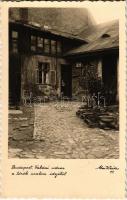 Budapest I. Tabán, udvar a török uradalom idejéből. Max Weisz 15. photo
