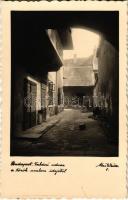 Budapest I. Tabán, udvar a török uradalom idejéből. Max Weisz 1. photo