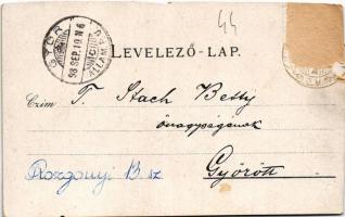 1898 (Vorläufer) Pozsony, Pressburg, Bratislava; vár, Nemzeti szálloda, tekeasztal terem / castle, h...