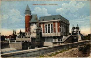 Marosvásárhely, Targu Mures; Turbina telep / hydroelectric turbine, water plant (EK)