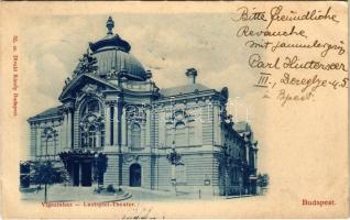 1899 Budapest XIII. Vígszínház. Divald Károly 32. sz. (EK)