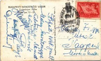 Budapest, Budapesti Nemzetközi Vásár BNV a Centenárium évében 1948. június 11-21. "Újjáépítjük ...