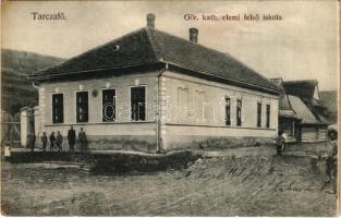 1910 Tarcafő, Toriszka, Torysky; Görögkatolikus elemi felső iskola. Kiadja Divald Károly fia / Greek Catholic school