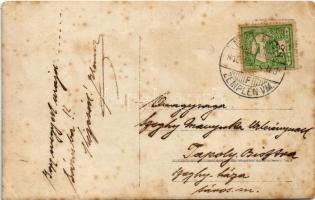 1910 Nagymihály, Michalovce; lovashintó / horse chariot. photo (fl)