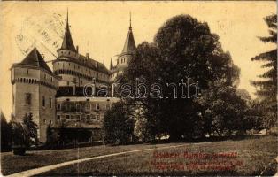1914 Bajmóc, Bojnice; Gróf Pálffy kastély. Gubits B. kiadása, W.L. (?) 576. / Bojnicky hrad (zámok) / castle (EK)
