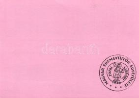 Pápa 2007. "XXVI. Bakonyvidéki Éremgyűjtő Találkozó" 1/2Ezres éremgyűjtői utalvány T:I Csa...