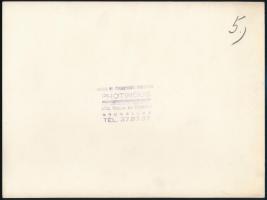 cca 1970 Magyar termékek kiállítása Brüsszelben, hátoldalon pecséttel jelzett fotó, 18×24 cm