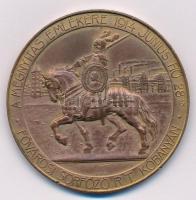 Exner Károly (1850-1919) 1914. "Véd-Jegy - Mátyás király az igazságos / A Megnyitás Emlékére 19...