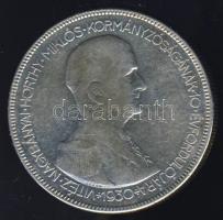 1930. 5P Ag "Horthy jobbra" T:3
