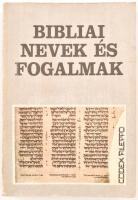 Bibliai nevek és fogalmak. Szerk.: Vohmann Péter. Bp., 1993, Primo Kiadó-Evangéliumi Kiadó. Kiadói papírkötésben, jó állapotú.