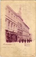 1900 Temesvár, Timisoara; Múzeum, St. Zsinkovits üzlete / museum, shops