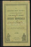 1905 A szekszárdi Májer-Árlow-féle magán fiúiskola értesítő könyvecskéje, jó állapotban, ritka, 10p