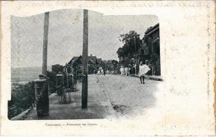 Antananarivo, Tananarive; Promenade des Canons / promenade (glue mark)