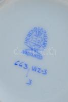 Herendi Waldstein mintás cukordobozka. Kézzel festett, jelzett, hibátlan.m:10 cm