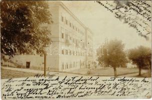 1901 Szliács, Sliac; Hungaria szálloda / hotel. photo (fa)