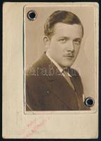 1937 Bp., A Palatinus Strand félárú fürdőjegy váltására szolgáló arcképes igazolványa