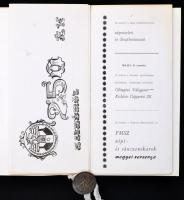1968 Meghívó, műsorfüzet és réz plketteses mappa Kiskőrös város 250 éves jubileumi ünnepségeire, Jan...