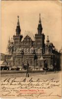 1903 Moscow, Moscou; Musée Historique / Historical museum (EK)