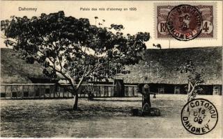 Abomey, Palais des rois en 1895 / Palace of the Kings in 1895