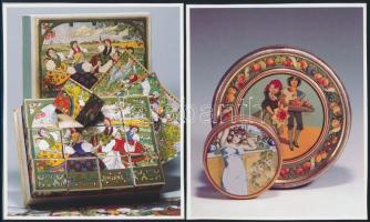 21 db nyomtatott kép tárgyakról