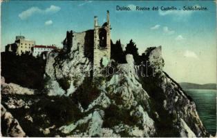 1916 Duino, Rovine del Castello / Schloßruine / castle ruins (EK)