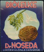 Dr. Noseda Diólelke likőrkülönlegesség címke