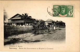 Cotonou, Palais du Gouverneur et Hopital / Governors Palace and Hospital