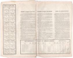 Olaszország / Róma 1885. "Olasz Vörös Kereszt" kötelezvény 25L-ról, három nyelven, bélyegz...