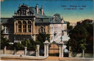 Sofia, Sofiya; Le Palais Royal / royal palace. D. Bajdaroff