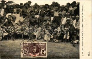 Mission de Dahomey, Une Députation de lIntérieur / mission delegation, African folklore