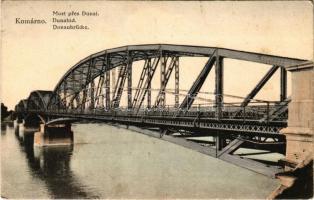 Komárom, Komárnó; Dunahíd / most pres Dunaj / Danube bridge
