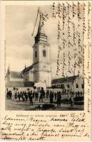 1905 Belényes, Beius; református templom. Wagner Vilmos fényképész / Calvinist church