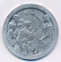 Zsákodi Csiszér János (1883-1953) 1928. "Magyar Anyák Nemzeti Ünnepe" fém emlékérem (40mm) T:2
