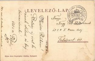 1916 Budapest VIII. Siketnémák állami Intézete, Mosonyi utca 8. Hajos Arno fényképész kiadása + &quo...