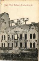 1927 Budapest VII. Royal Orfeum és Cabaret, Operette és 16 attrakció, Erzsébet körút 31. (EK)