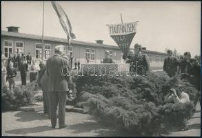 1971 Mauthausen, fotó, 16x23,5 cm