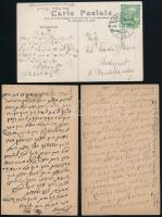 1888-1930 3 db héberül írt levelezőlap + Izraelita Szegénygyermekekért Egylet nyugta