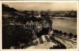 Budapest XI. Gellérthegyi barlangkápolna, dunai fürdők a pesti oldalon