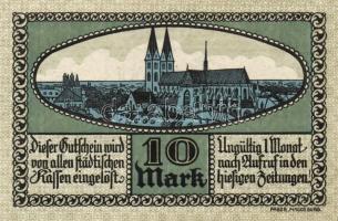 Német Birodalom/Weimari Köztársaság/Helberstadt 1918.12.1. 5M, 10M, 20M mindegyik hivatalos érvényte...